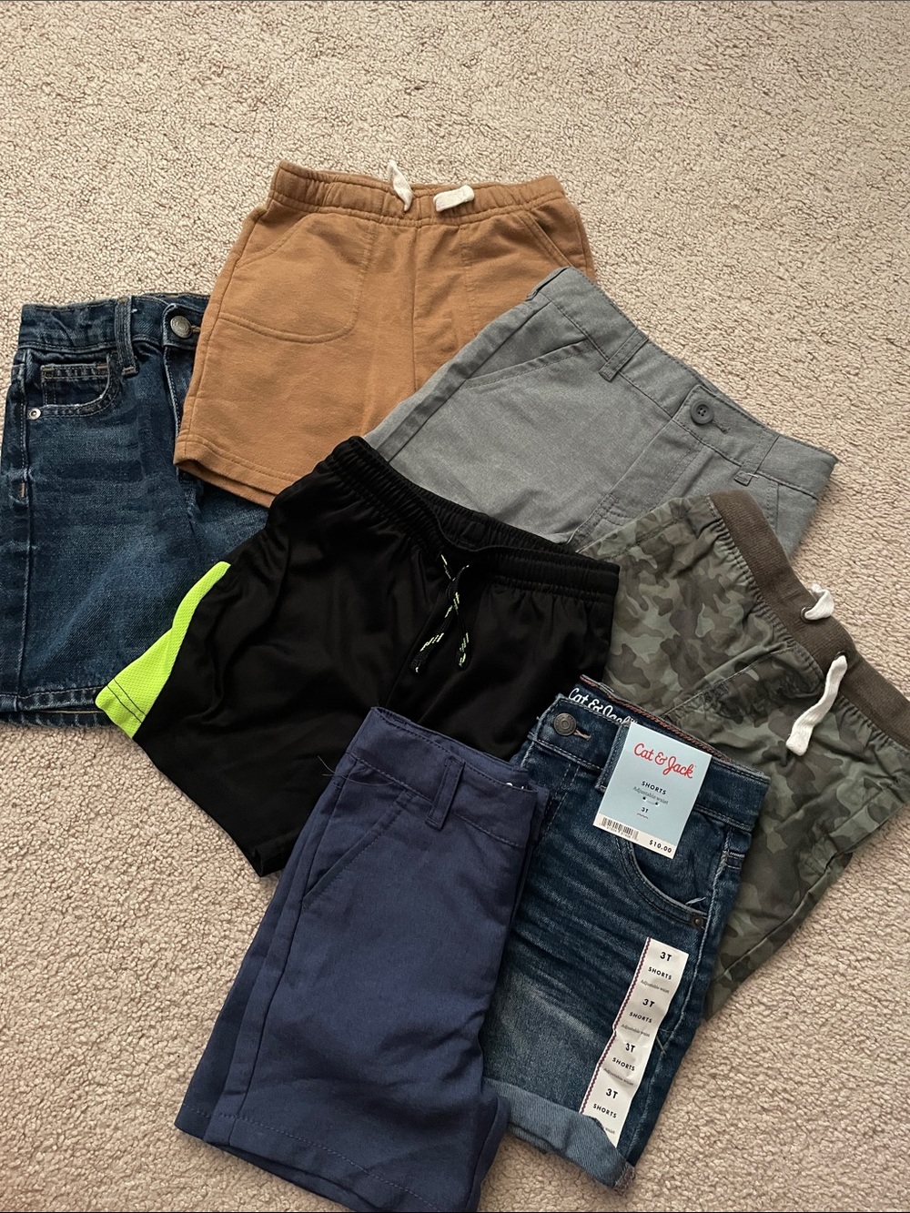Boys Shorts Bundle - 7 pieces
